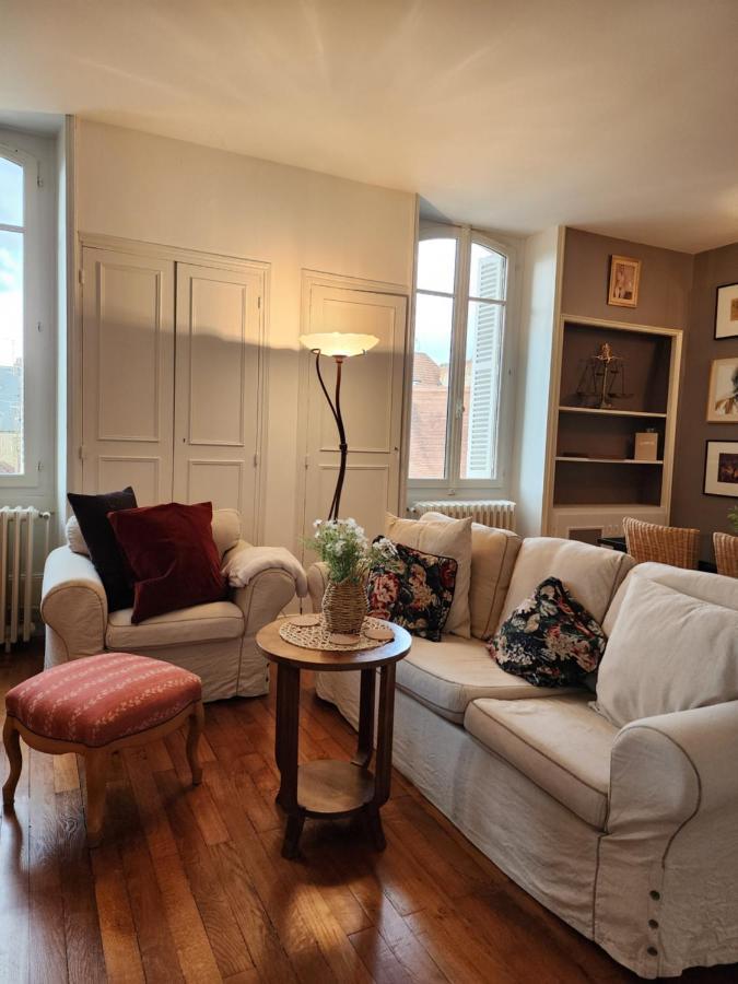 Apartment Bonnard - Best View In Dijon 90 Sqm Airconditioned Apart Luaran gambar